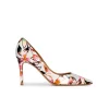 Aqua Escarpins à talons hauts avec impression florale