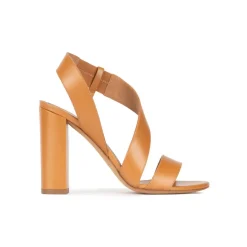 Aquira Sandales à talons hauts en cuir camel
