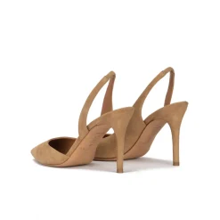 Danique Escarpins à brides en daim camel
