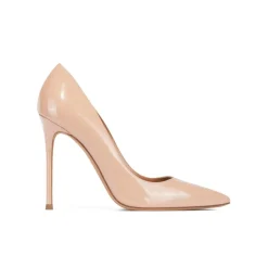 Kameron Escarpins à talons hauts en cuir verni nude