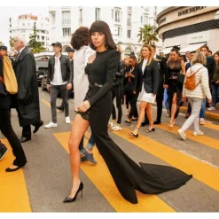 Kameron Escarpins à talons hauts en cuir verni noir