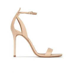 Martina Sandales à talons hauts en cuir beige