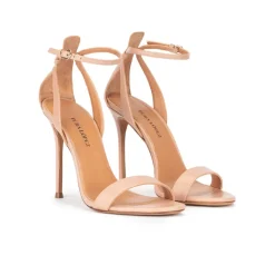 Martina Sandales à talons hauts en cuir nude