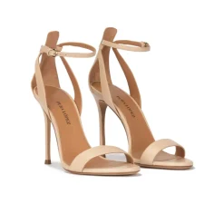 Martina Sandales à talons hauts en cuir beige