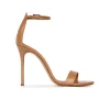 Monique Sandales à talons hauts en cuir camel