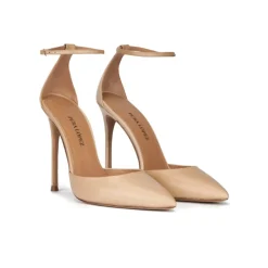 Olesia Escarpins à talons hauts en cuir beige