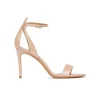 Omaira Sandales à talons hauts en cuir verni nude