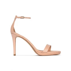 Quintana Sandales plates-formes en cuir nude