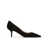 Raquel Escarpins à talons moyens en daim noir