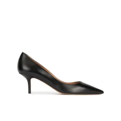 Raquel Escarpins à talons moyens en cuir noir