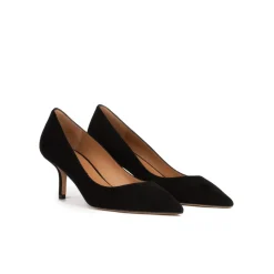 Raquel Escarpins à talons moyens en daim noir