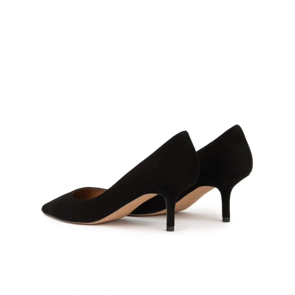 Raquel Escarpins à talons moyens en daim noir